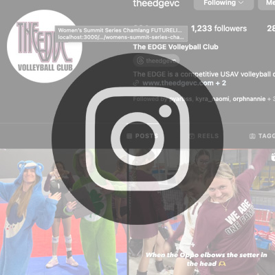 The EDGE Volleyball Club Instagram